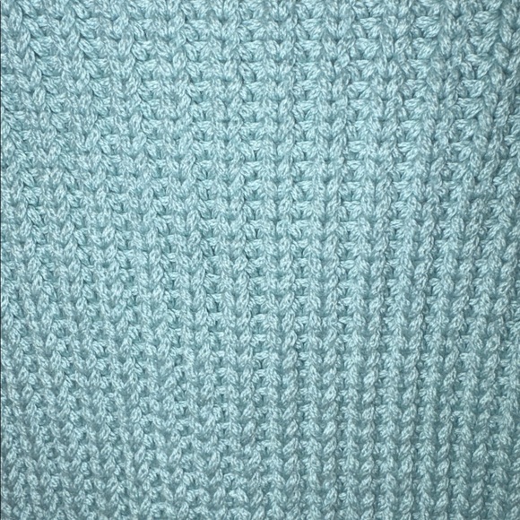 VINCE Square Neck Ribbed Sweater Tank Size Small Soft Blue NEW - Picture 6 of 11